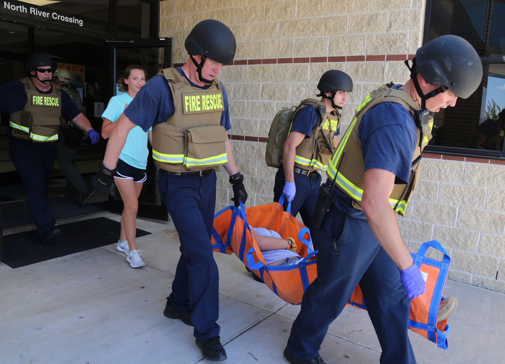 Active school shooting training China Spring
